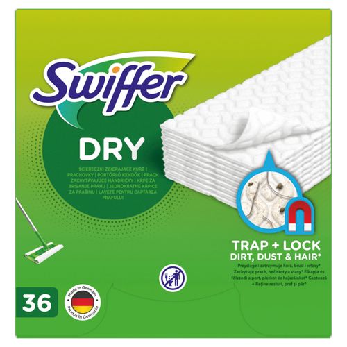 Swiffer Dry jednokratne krpice za čišćenje podova, refil 36/1 slika 1