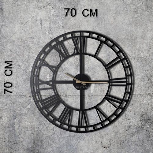 Wallity Ukrasni metalni zidni sat, Classic XL slika 4