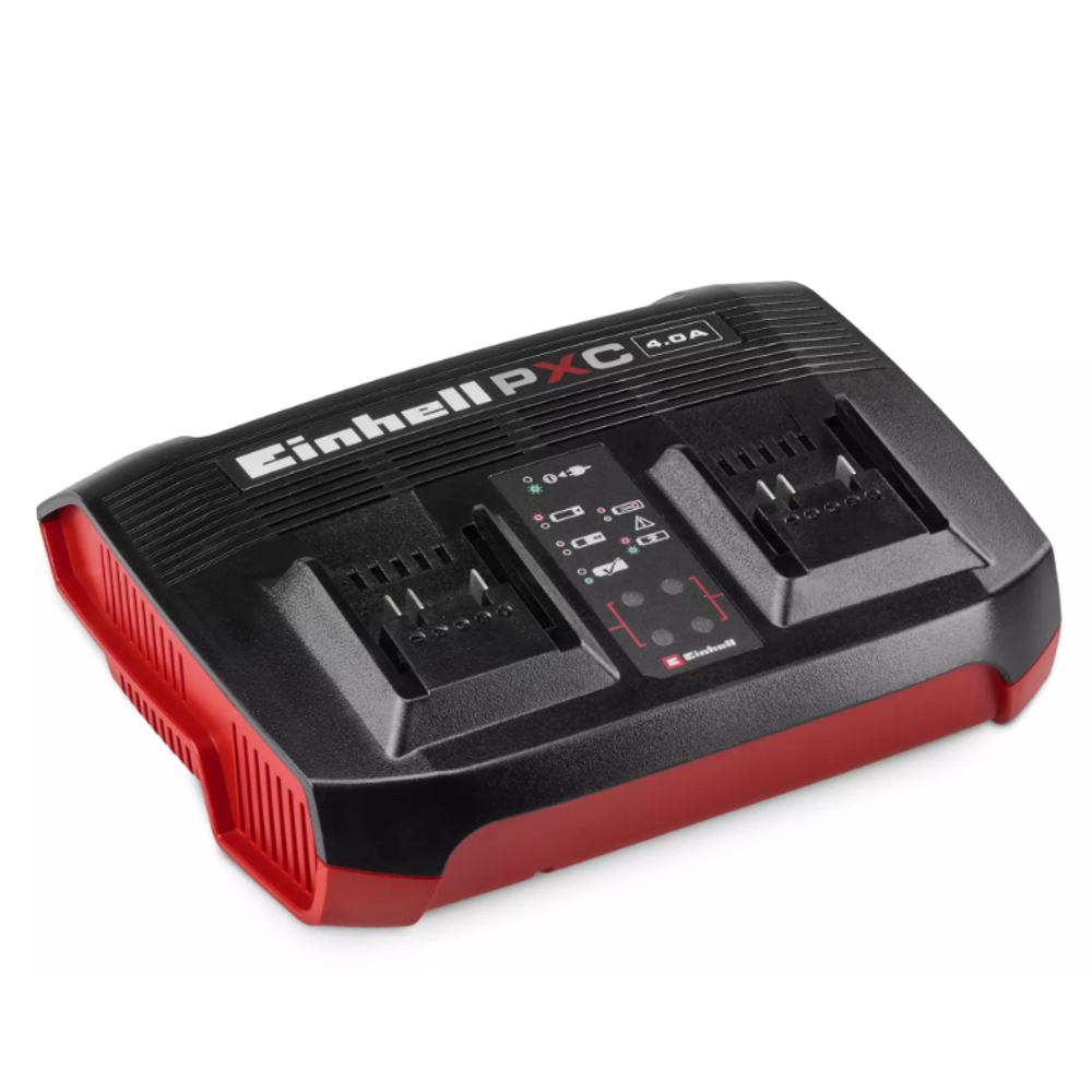 Einhell Power-X-Twincharger 4A, dupli punjač slika 1