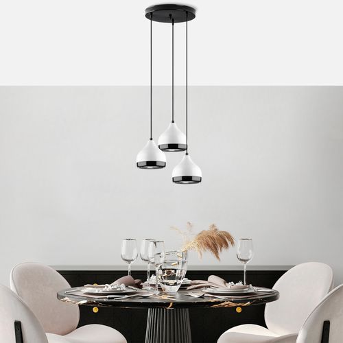 Yıldo - 6873 White Chandelier slika 1