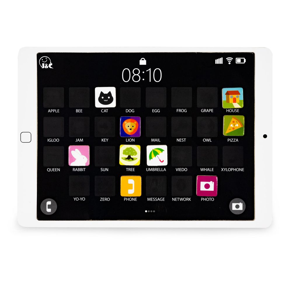 Drveni edukativni tablet slika 3