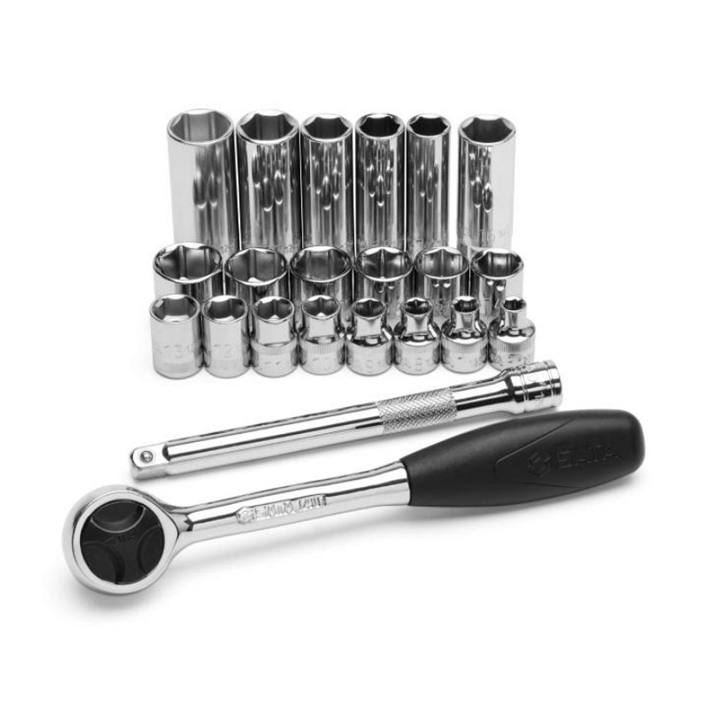 Set nasadnih ključeva SATA ST09524 3/8″ 6-19 mm 22 komada slika 3