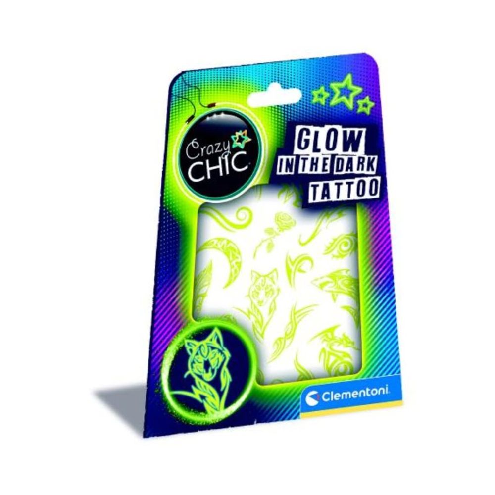 Clementoni Crazy CHIC Tattoo - Glow In the Dark slika 1