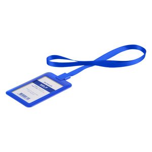 SELF,plast.uložak za ident.karticu s trakicom,roj.plavi