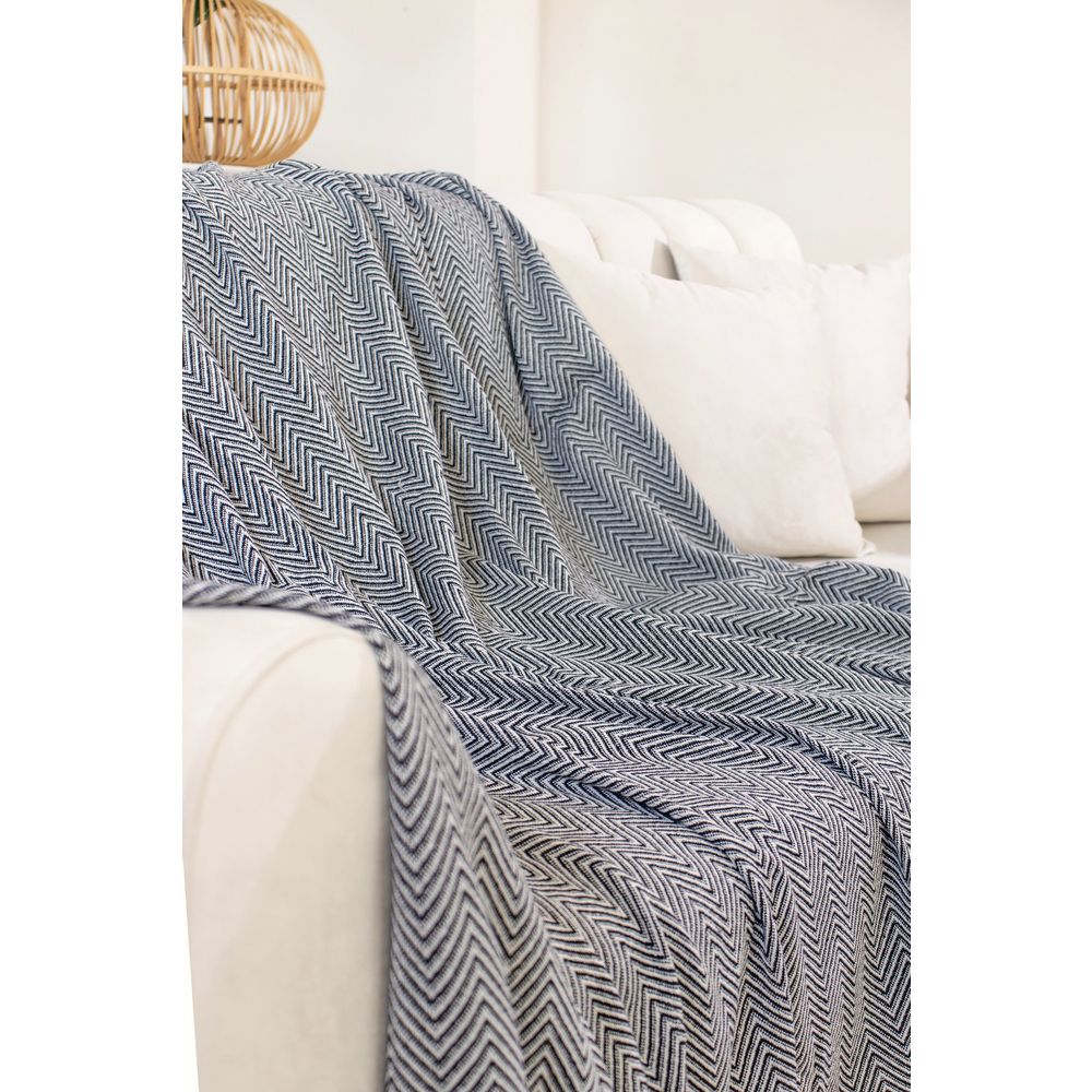 Pokrov za sofu Woven Cozy - boja: tamnocrvena slika 2