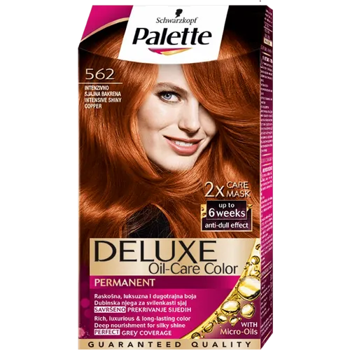 Palette Deluxe Farba za kosu 7-77 (562) Intenzivno sjajno bakrena slika 1