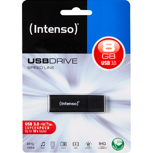 (Intenso) USB Flash drive 8GB Hi-Speed USB 3.0, SPEED Line - USB3.0-8GB/Speed slika 1