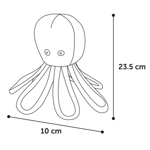 IGRAČA HOBOTNICA STRONG RUŽIČASTA 23,5cm slika 2