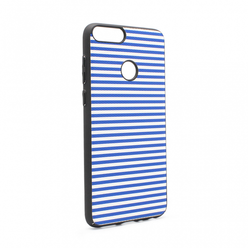 Maska Luo Stripes za Huawei P smart/Enjoy 7S plava slika 1