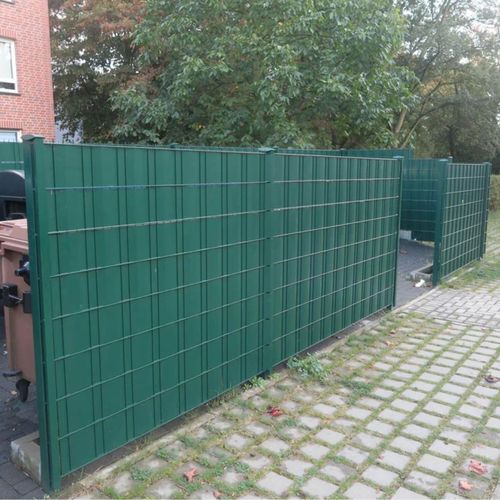 WorkingHouse PVC folija za ograde, 35m x 19cm, 26 zakački, 450 g/m2, zelena slika 5