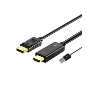 FAST ASIA Kabl HDMI+ USB 2.0 na DisplayPort (m/m) 1.8m