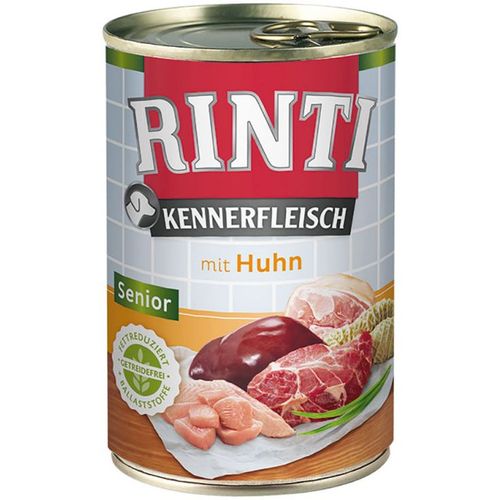 RINTI Kennerfleisch Senior mit Huhn, hrana za starije pse s piletinom, 400 g slika 1