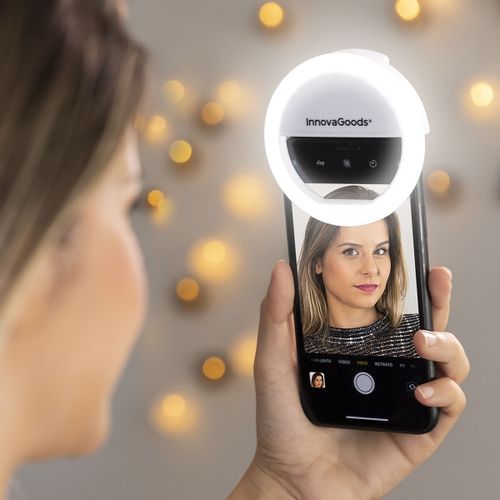 Punjivi svjetlosni prsten Ring Light za selfie Instahoop Innovagoods slika 8