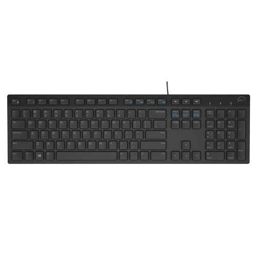 Tastatura USB Dell Multimedia KB216 USB US crna slika 1