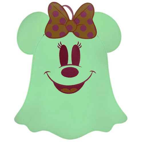 Loungefly Disney Minnie Ghost ruksak 26cm - svijetli u mraku slika 2