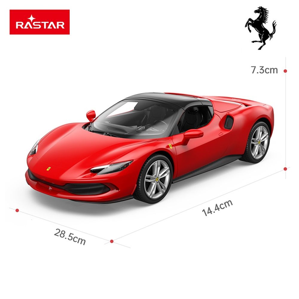 RASTAR 94600 Ferrari 296 GTS na daljinsko upravljanje 1:16 slika 7