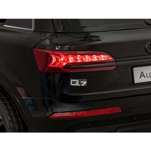 Licencirani auto na akumulator Audi Q7 NEW LIFT - crni slika 9