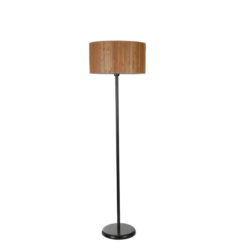 Bambu 01 Abajurlu Crni Lambader slika 3