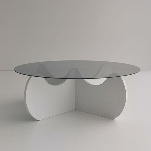 Himalayas White Coffee Table slika 7