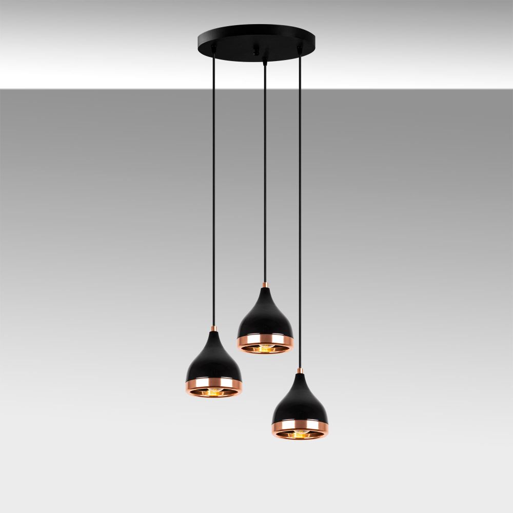 Yıldo - 7036 Crni Bakarni Luster slika 3