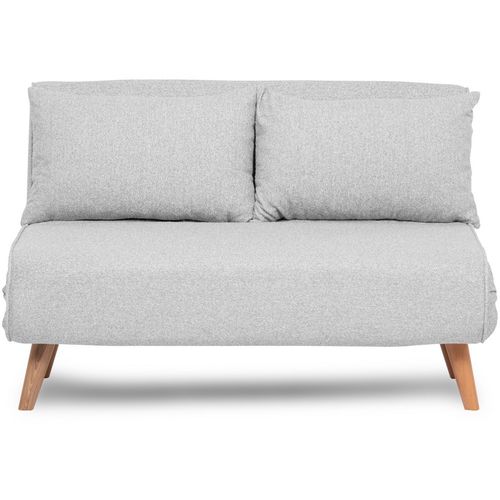 Atelier Del Sofa Dvosjed, Folde 2-Seater - Teddy Fabric - Grey slika 7