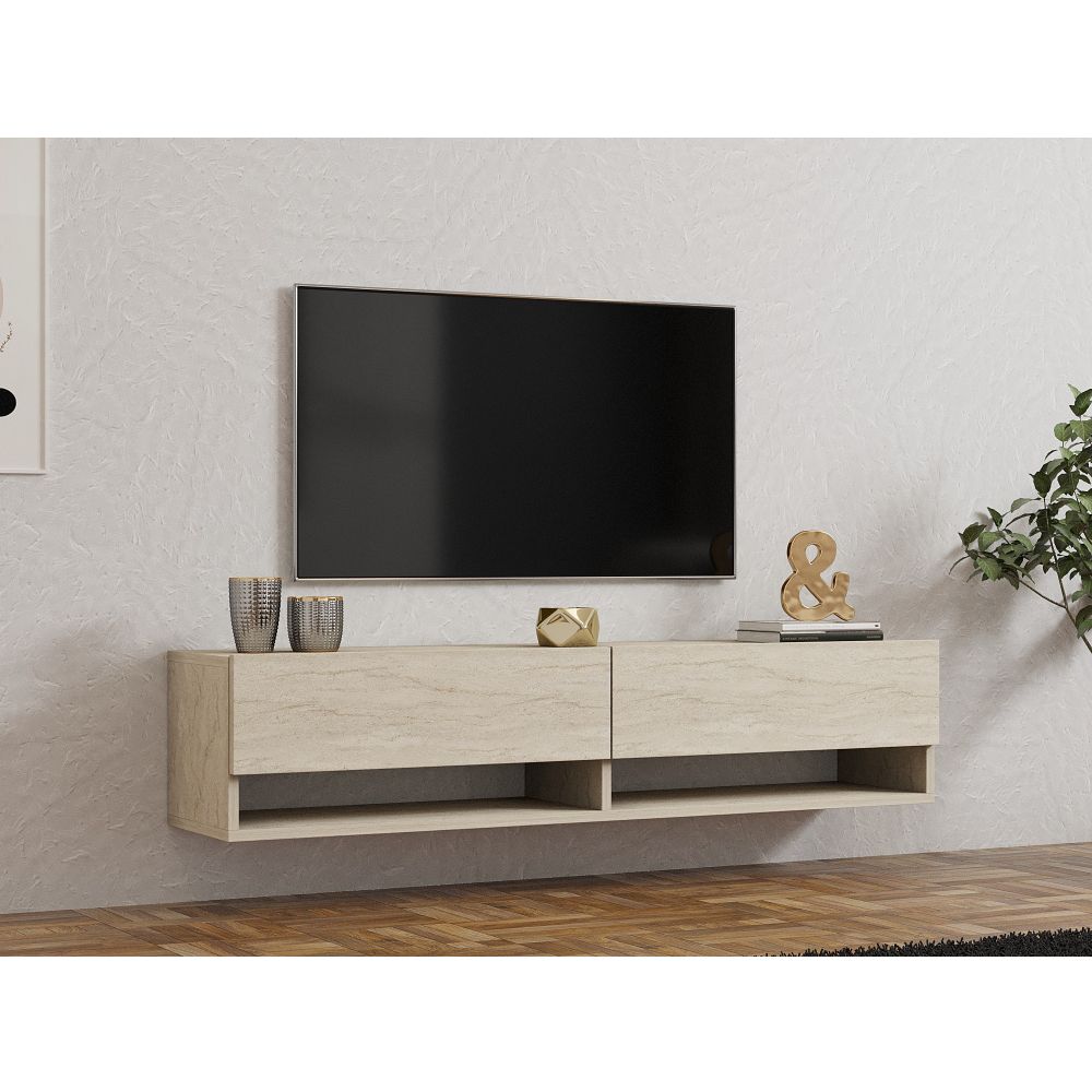 Tv komoda Arges - boja/dektor: Travertina slika 1