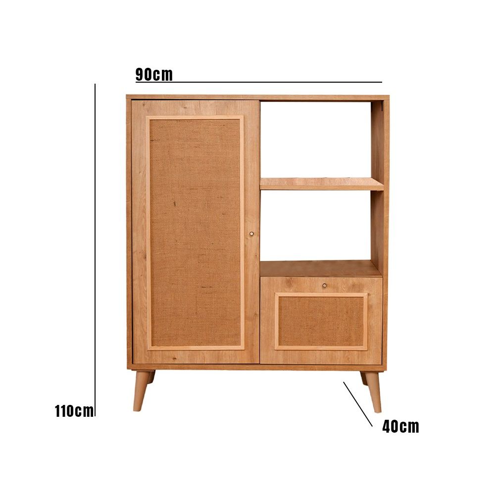 Višenamjenski ormar Jüt Multi Oak slika 5