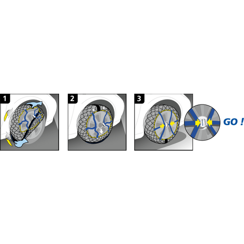 Lanci za snijeg Michelin Easy Grip EVO16 (par) 275/45/19, slika 6