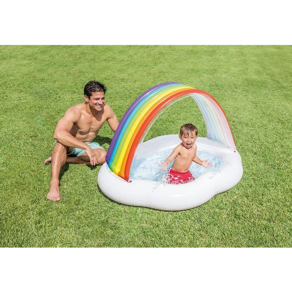 Intex bazen dječiji dugini oblak 142 x 119 x84 cm 57141NP slika 2
