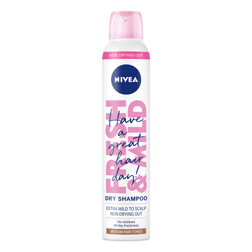 NIVEA Dry Shampoo Medium šampon za suvo pranje - smedja kosa 200ml slika 1