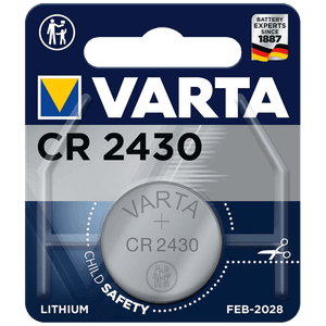 Varta Baterija litijska, CR2430, 3 V, dugmasta, blister 1 kom
