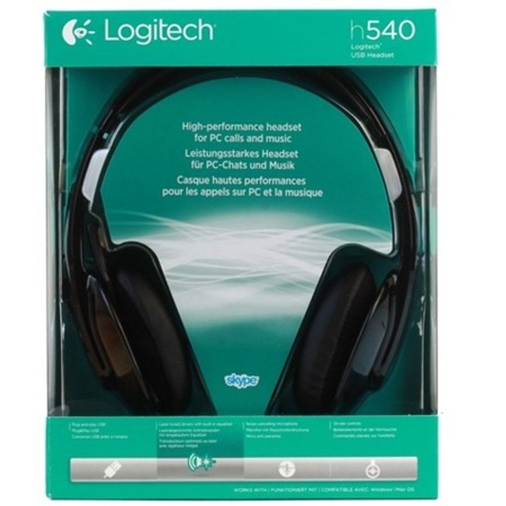 Logitech Slušalice H540 USB slika 2