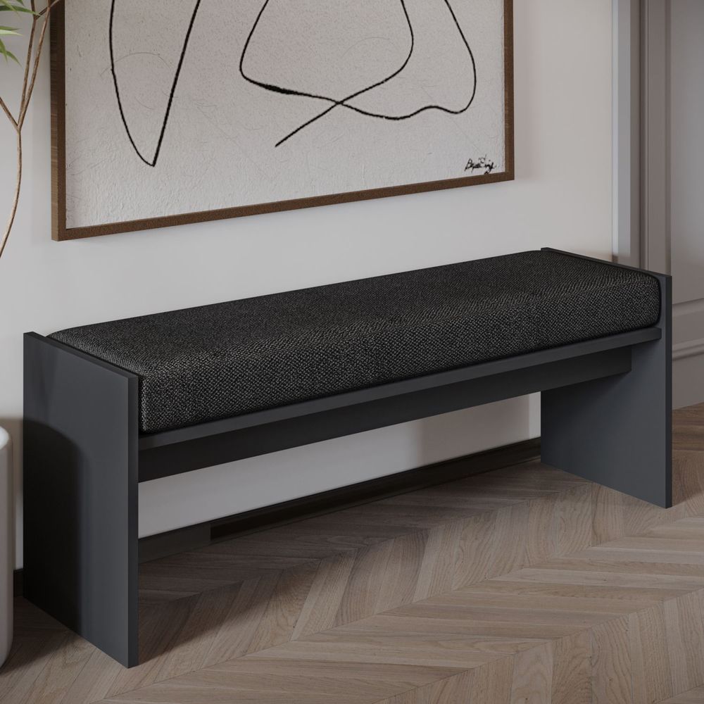 Klupa Pearl - boje: antracit slika 1