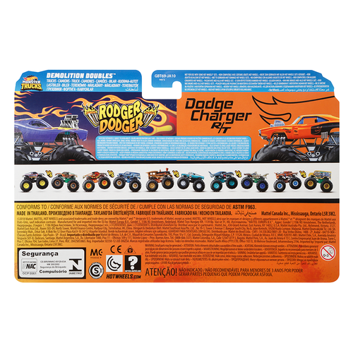 Hot Wheels monster trucks 2 komada - Sort proizvod slika 7