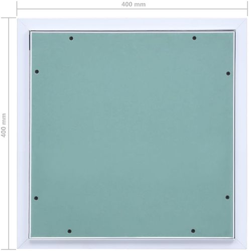 Pristupna ploča s aluminijskim okvirom i gipsom 400 x 400 mm slika 31