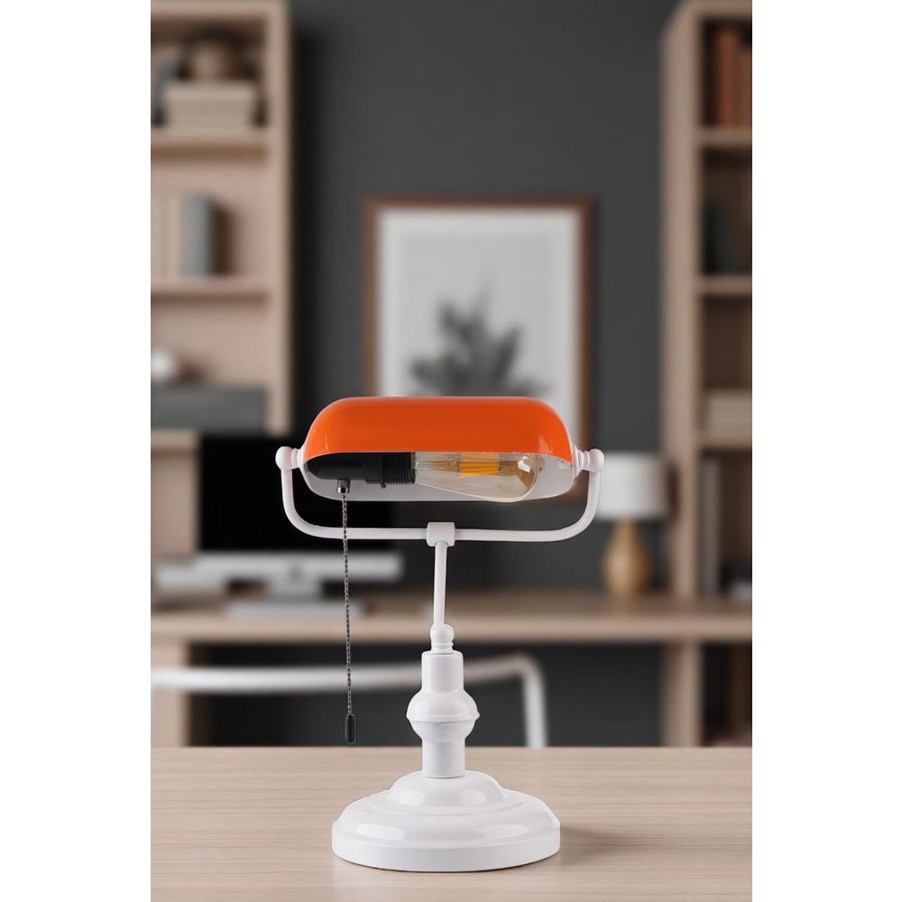 Lampa za sto 8897-9 Narančasta/Bijela slika 2