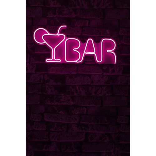 Bar - Pink Pink Decorative Plastic Led Lighting slika 3