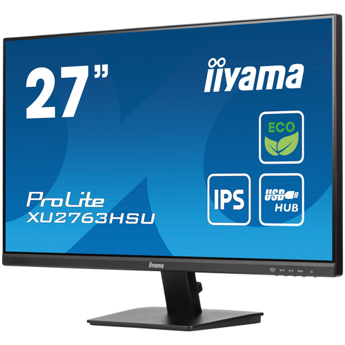 iiyama 27" ETE IPS-panel Green Choice, EyeComfort / EyeSafe 2.0, 1920x1080@100Hz, 250cd/m², Speakers, HDMI, DisplayPort, 3ms GTG, FreeSync, USB 2x 3.2 slika 3