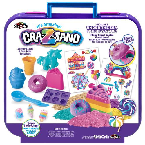 CRAZART set kinetički pijesak Zabavni park Cra-Z-Sand  850 g 19658 slika 7