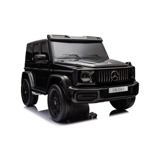 Licencirani auto na akumulator Mercedes G63 XXL 24V 4x4 - DVOSJED - crni slika 1