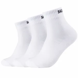 Skechers 3ppk unisex mesh ventilation quarter socks sk42017-1000