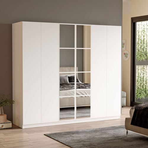 HM3 - W White Wardrobe slika 2