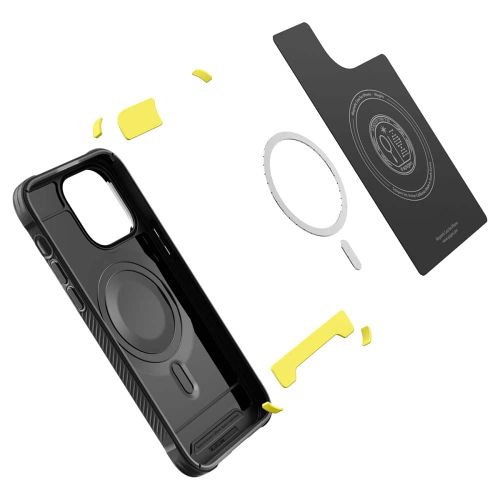 Spigen - Rugged Armor Mag Safe - iPhone 14 Pro - crna slika 6