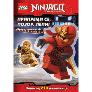 LEGO® NINJAGO® – Pripremi se, pozor, lepi! 212 nalepnica