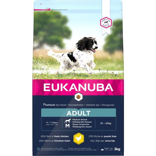 Eukanuba Adult Medium breed 3 kg slika 1
