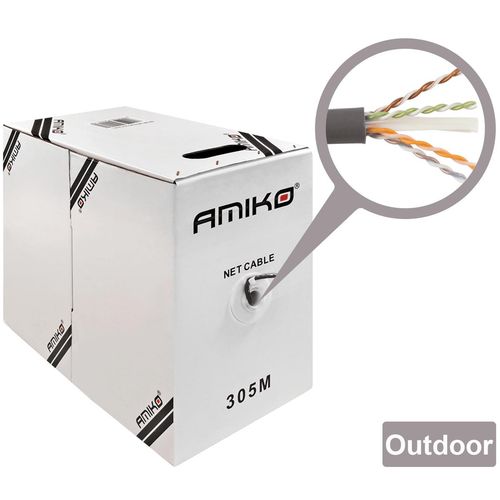 Amiko CAT5e FTP Outdoor 305m - CAT5e FTP Outdoor 305m slika 1