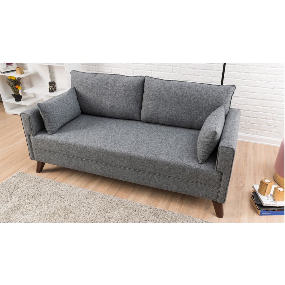Bella Sofa za 2 - Siva slika 4