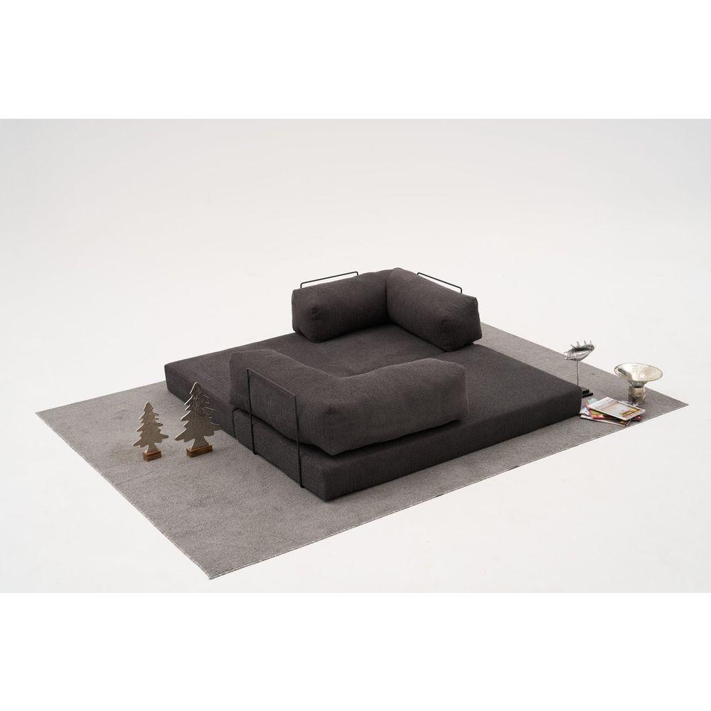 Comfort - Antracitna v2 Troosna Sofa slika 6