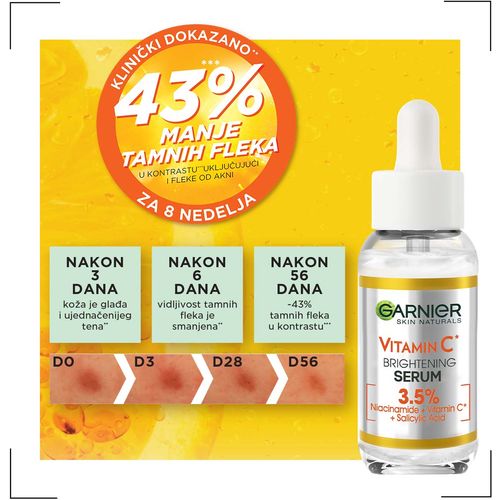 Garnier Skin Naturals Vitamin C serum za lice 30ml slika 8