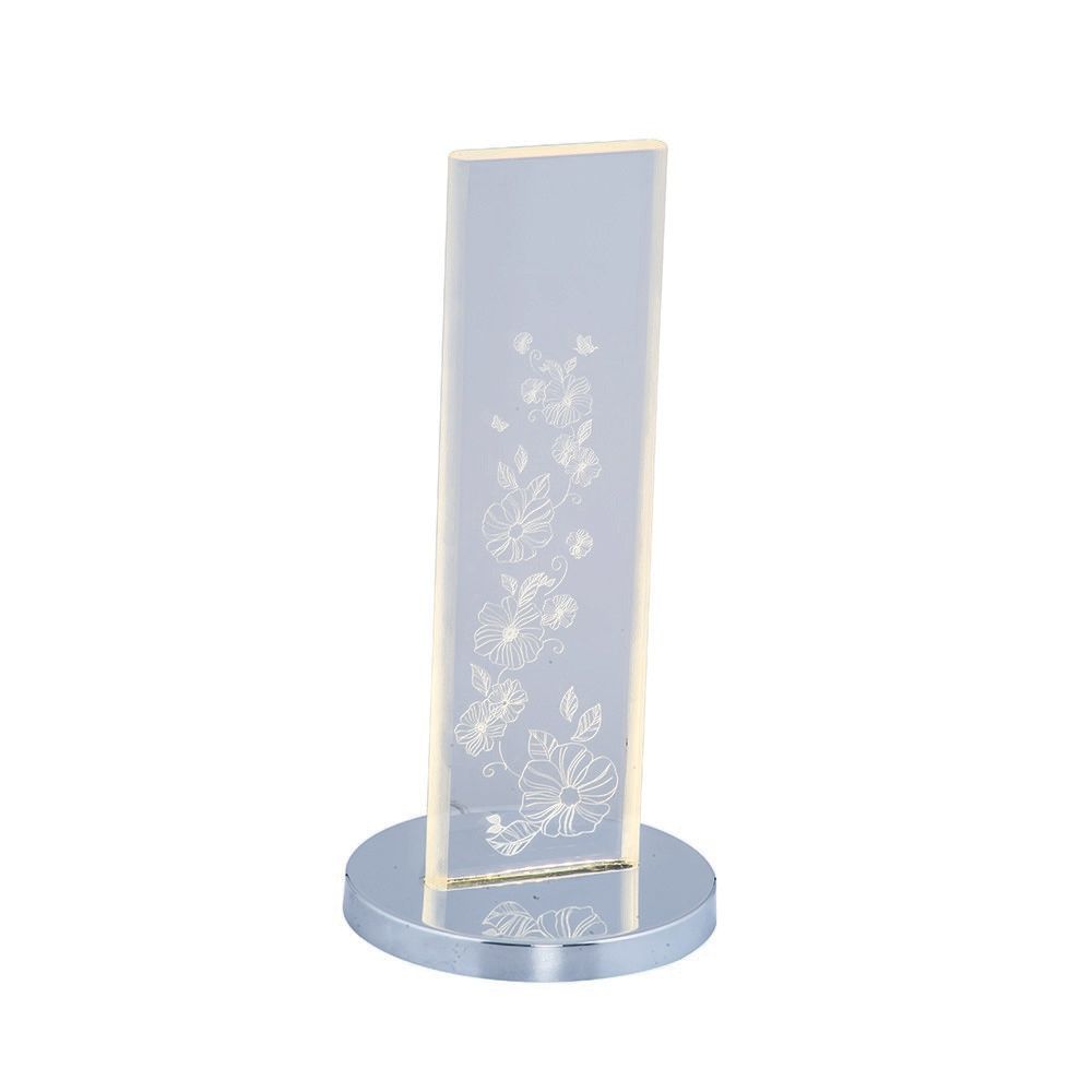 Siva Stolna Lampa 5436 slika 1
